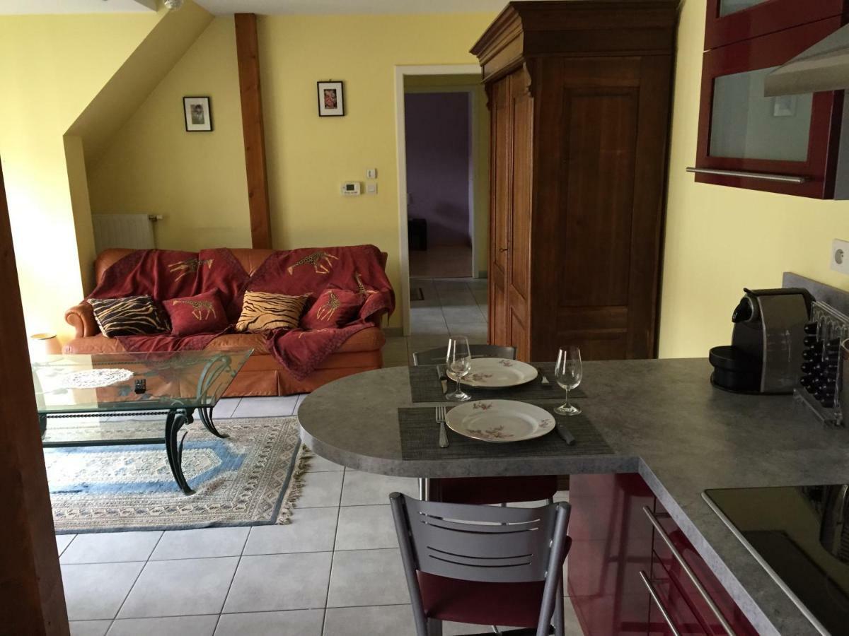 Les Menetriers Daire Ribeauvillé Dış mekan fotoğraf